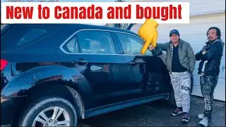 MY NEPHEW NEW TO CANADA AND BOUGHT HIS First vehicle 🚗 ✅|things to know |sarah buyucan