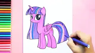 How to draw Twilight Sparkle [My Little Pony]