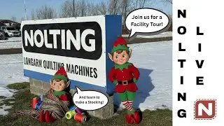 Holiday Magic: New Facility Tour + DIY Quilted Stocking Craft