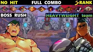 Streets of Rage 4 Boss Rush Full Combo Max Floyd 2 Players