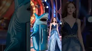 A giant shark-shaped refrigerator suddenly appeared, and everyone was shocked!  #magicperformance