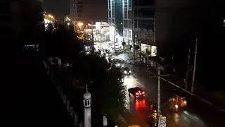 Multan Rain Night view amazing