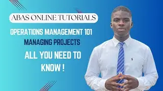 MANAGING PROJECTS - CPM & PERT