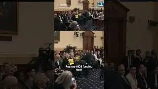 Protestors interrupt House hearing on USAID funding