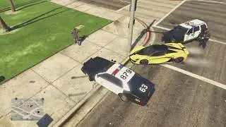 Suspect In A Super Car Evades Officers! #gtaonline #gta5 #gta #cops #police