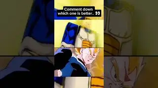 Vegeta's Transformation but in ROBLOX!? Side-by-side comparison #anime #goku #vegeta #dragonballz