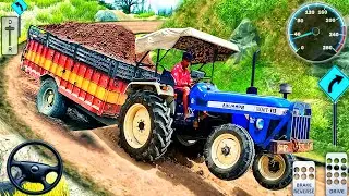 Cargo Tractor Trolley Farming Simulator 2 - Offroad Real Tractor Driving 2021 - Android GamePlay