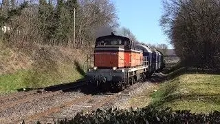 Quelques circulations ferroviaires dans le sud de la Bourgogne