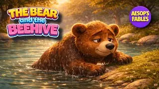 Aesop&rsquo;s Fables #019 | The Bear and the Beehive | Moral Story for Kids