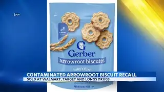 Gerber Arrowroot Biscuits recalled over choking hazard