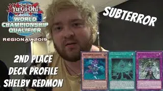 Yugioh 4/7/2019 Tulsa, OK Regional 2nd Place Deck Profile - Subterror - Shelby Redmon