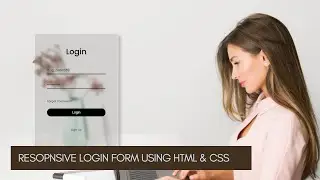 How to Create Login form || Glassmorphism || Using HTML & CSS || By CODE CONVENT