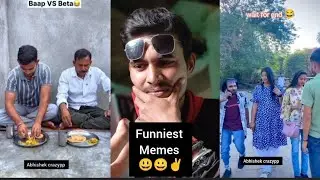 Pita ji and son funny memes 😀Indian cricket team world cup champion ❤️||Abhishek crazypp||reaction||