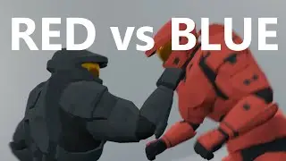 (WIP) Red Vs Blue Fan Animation Agent Texas Vs Master Chief