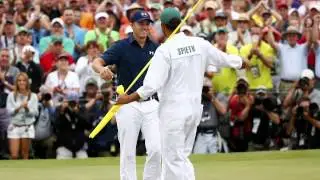 Jordan Spieth Caddie Michael Greller Visits Site of U.S. Open | GOLF.com