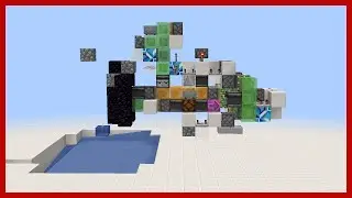 Fully Automatic AFK Mining Machine (Minecraft Java 1.15 - 1.16)
