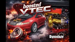 Boosted Vtec is Win! Check out this Epic Honda Civic Fn2 TypeR