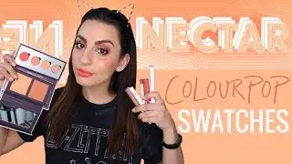 Colourpop Nectar Spring Collection: Swatches & Demo