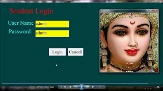 Student Login Form Using Visual Basic 6.0 software