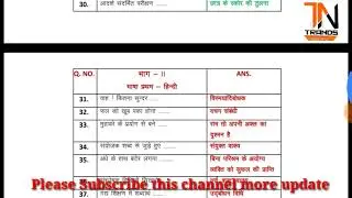 REET 1st Level exam answer key 2018 | Reet Exam answer key 2018 | Reet Exam answer key