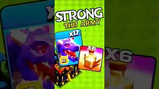 BEST TH17 ATTACK! Dragons & Revive Spell 3 Star Clash of Clans#shorts​ #viralvideo​ #viral​#trending