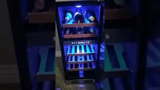 Ca'Lefort 15 Inch Wine Cooler, 28 Bottle Mini Wine Fridge Dual Zone Fast Cooling Low Noise Review