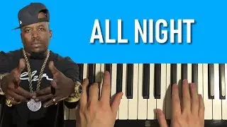 HOW TO PLAY - Big Boi - All Night (Piano Tutorial Lesson)