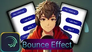 Bounce effect create karenge. Welcome to day 4 of Alight motion editing series 