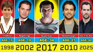 The Evolution of Henry Cavill From 4 to 42 Year Old