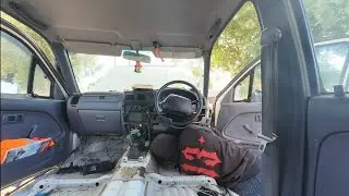 TOYOTA HILUX TUTORIAL. First car cleanup & remove rust. Car fixing timelapse KZN165R 4x4 3.0TD