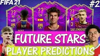 Predictions and card designs of Future stars event | Fifa Mobile 21|