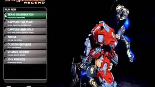 Tribes Ascend: Interactive Menu: Play Now