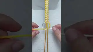 Instructions for weaving youthful bright colored bracelets #diy #bracelet #crafts