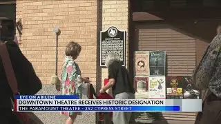 Abilene's Paramount Theatre receives Texas state historical marker