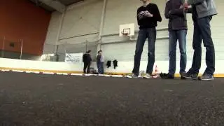 Quadcopter flight @ Rouen, Stade Saint Exupery.