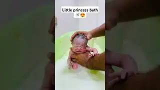 little princess bath 😍#shortsfeed #youtubeshorts #shortvideos