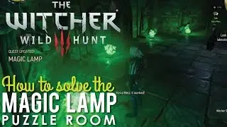 How to Solve the Magic Lamp Puzzle, The Witcher 3