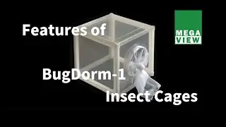 Features of BugDorm-1 Insect Cages (DP1000, DP1000B) BugDorm-1組合式養蟲籠特色介紹