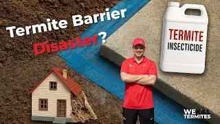 Ever wondered how a full termite barrier is installed? 🐜