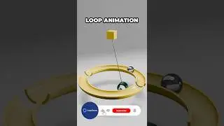 This Marble Loop NEVER Ends&hellip; Hypnotic! 🔄👀 #loopanimation #asmr #satisfying  #animation