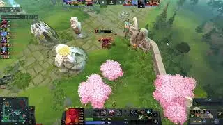 Как играть на центральной линии queen of pain (Cridoz) против puck - Dota 2
