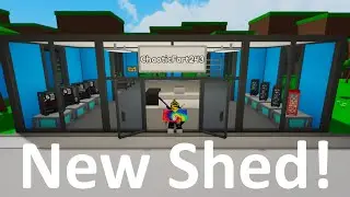 How To Upgrade Your Shed - Custom PC Tycoon - Roblox