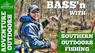 Kayak Fishing ~ Bass Fishing With Southern Outdoors Fishing On Randleman Lake, Greensboro, NC