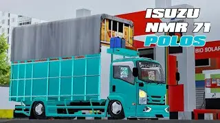MOD TRUCK NMR 71 POLOS -  MAK'E😱 FULL STROBO || MOD BUSSID TERBARU