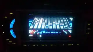 Kenwood DPX-5025m black with green keys, one of the brightest and most informative displays!!!