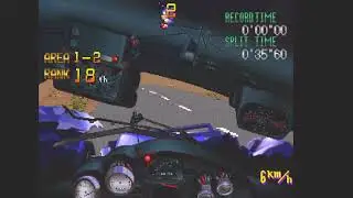 Gale Racer (Saturn) through the RetroTINK 5x
