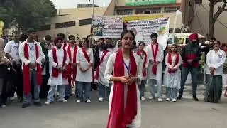 Aids day || B.Sc. Nursing students || Gmc jammu