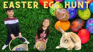 NEW Easter Egg Hunt 2021. Latest video of Jayden and Ria searching for Easter Eggs in their garden!