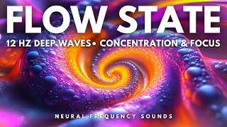 Concentration Waves 12 Hz &bull; Unlock Your Focus & Flow | Meditation Music