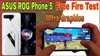Asus Rog Phone 5 Free Fire gameplay Test | Asus Rog Phone 5 High Graphics Free Fire Test